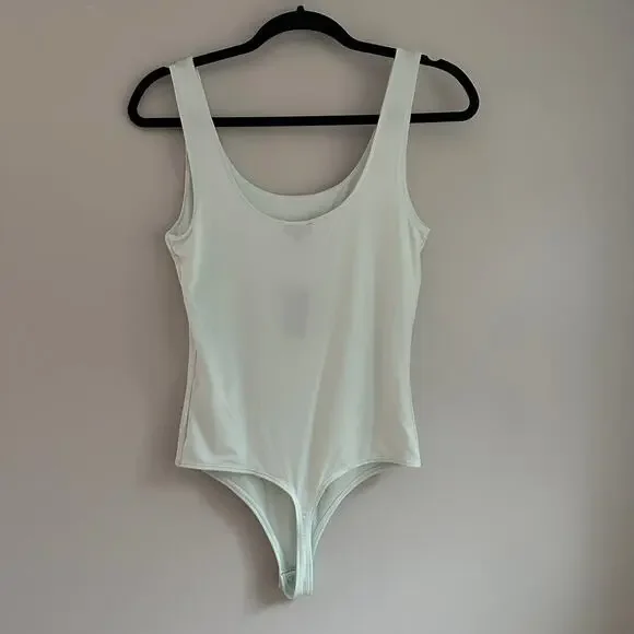Express body contour light mint green tank top bodysuit NWT - Picture 5 of 5